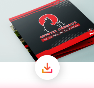 Muestra de brochure físico y digital para empresa de turísmo