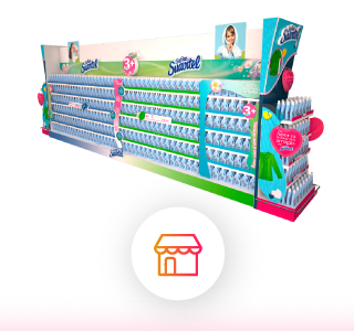 Render para punto de venta, marca de alto consumo