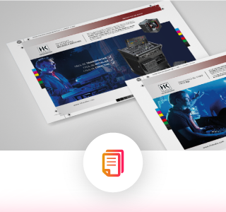 Postales con registro de color, listas para cortar