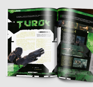 Diseño de páginas internas para revistas