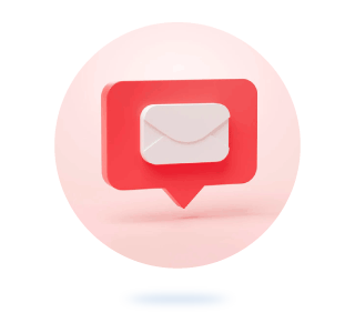 Icono de buzón en globo