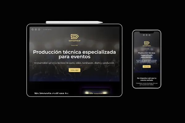Diseño web Dynamics Company por dRaGoNian