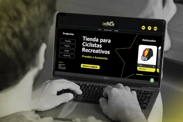 Ecommerce, diseño de tienda virtual para ropa y accesorios deportivos y de ciclismo por dRaGoNian