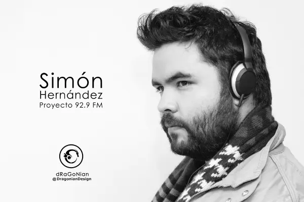 Retrato y Fotografía de Simón Hernández, para publicidad radial por dRaGoNian