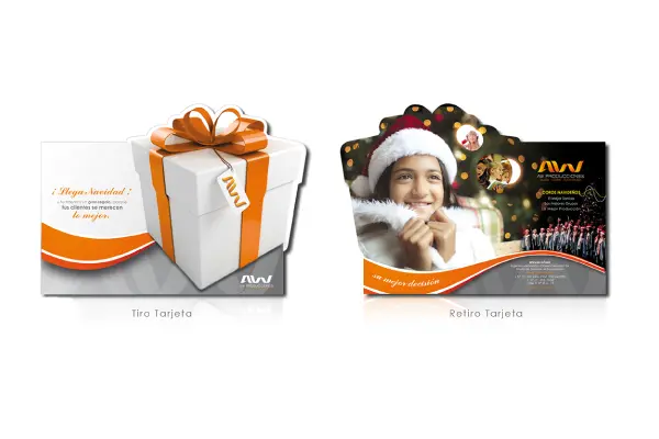 Diseño tarjeta para Coros Navideños por dRaGoNian