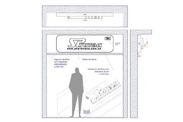 Diseño de aviso o letrero comercial en Bogotá por dRaGoNian