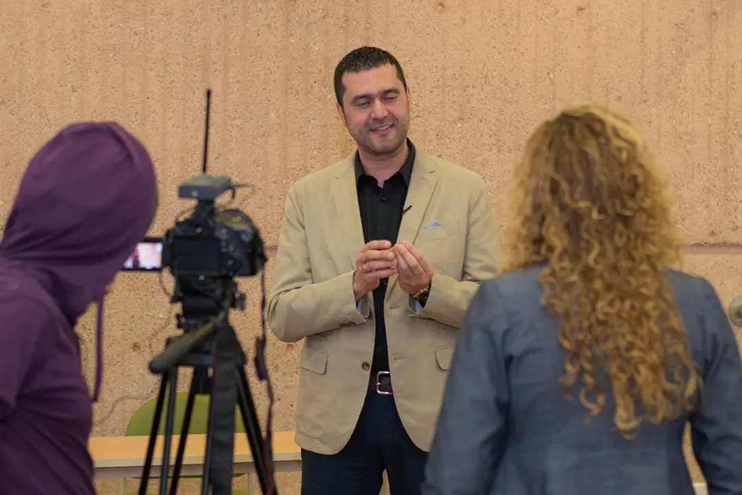 Grabación de vídeo corporativo, grabación de entrevista para la Ópera de Colombia en Bogotá por dRaGoNian