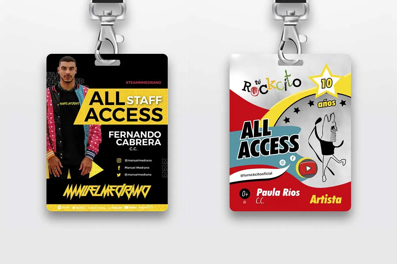 Escarapelas de Manuel Medrano y Tu Rockcito